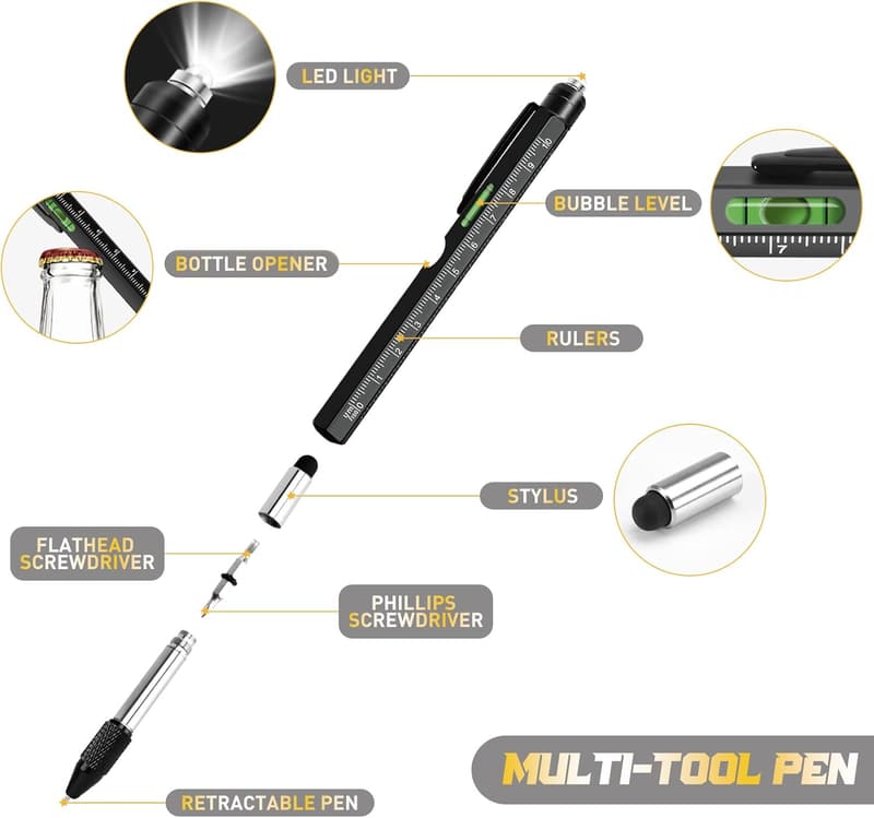 Father's Day 9-in-1 Multitool Pen for Dad