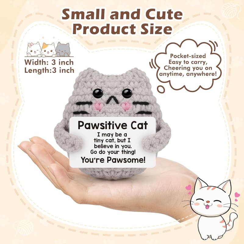 Easter Crochet Cat Stuffers - Handmade Gifts for All Ages