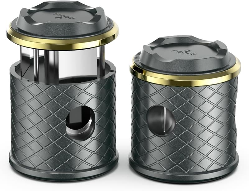 4-in-1 Cigar Cutter Gift for Men with Holder