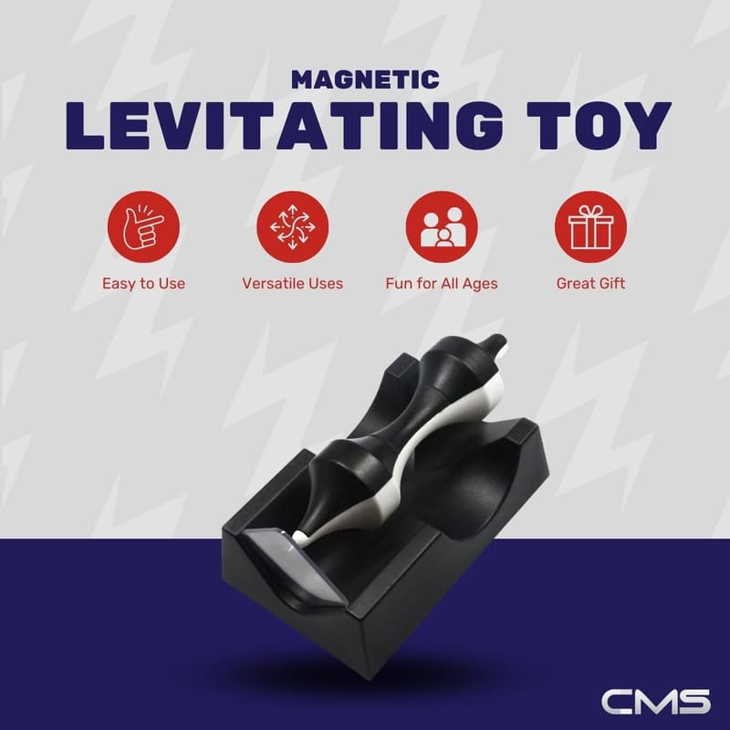 Levitating Spinning Top Fidget Toy - Science Education Gift for All