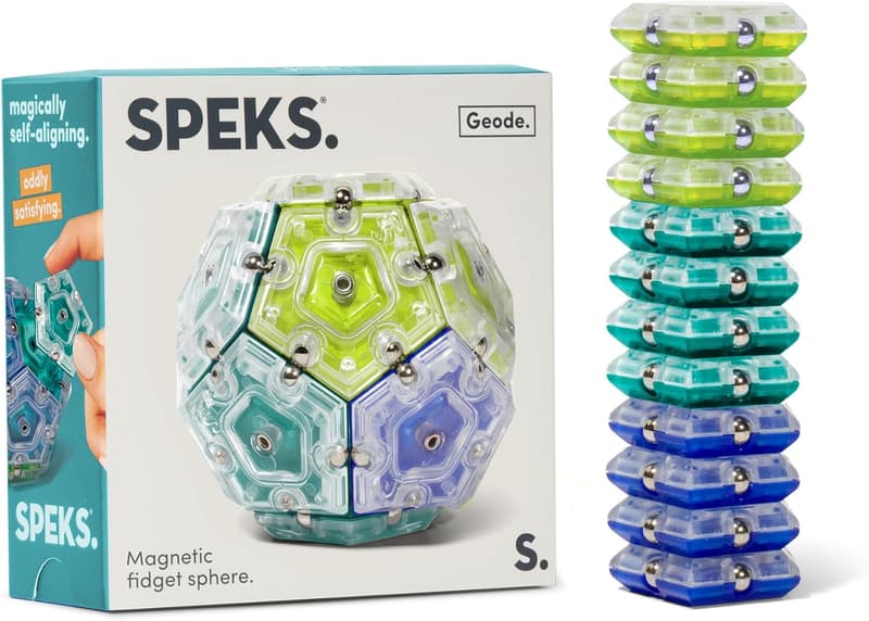 Geode Magnetic Fidget Toy for Stress Relief - Adults & Teens