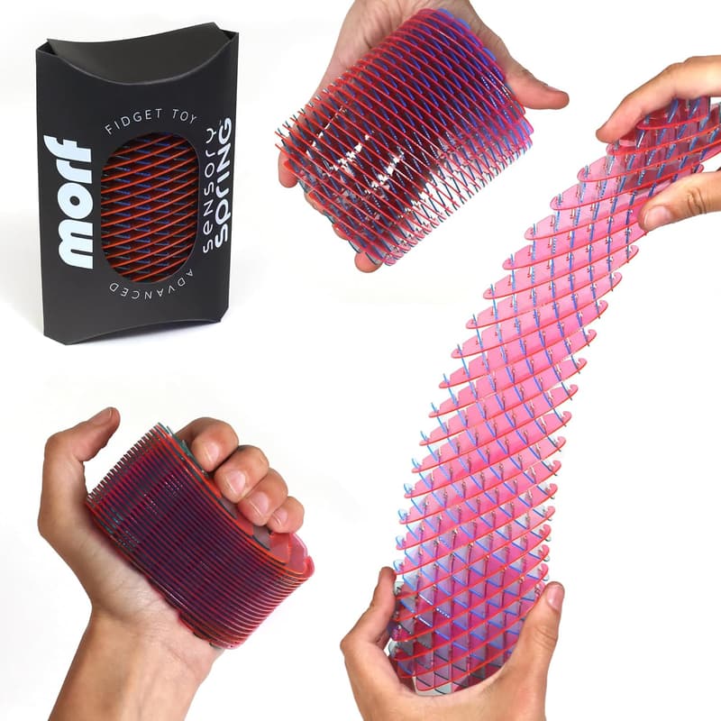 Morf Fidget Spring Toy – Elastic Sensory Tool for Kids & Adults