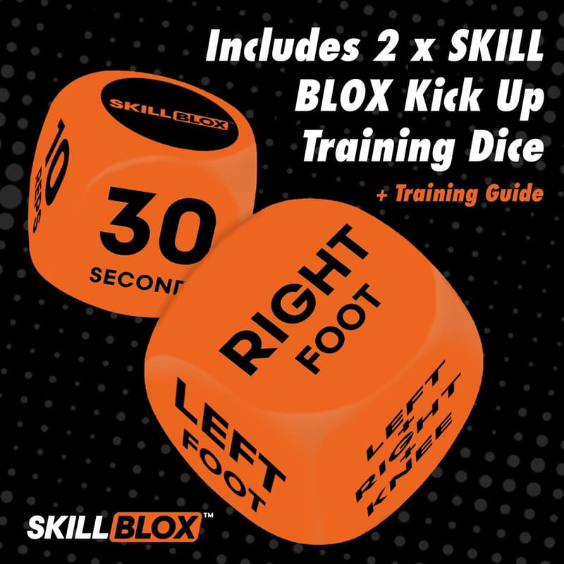 Soccer Training Dice Set for Boys (8-12) - Improve Juggling Skills