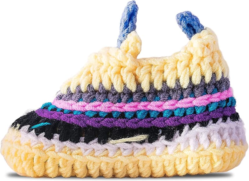 Toddler Hypebeast Crochet Sneakers – Soft & Breathable Booties