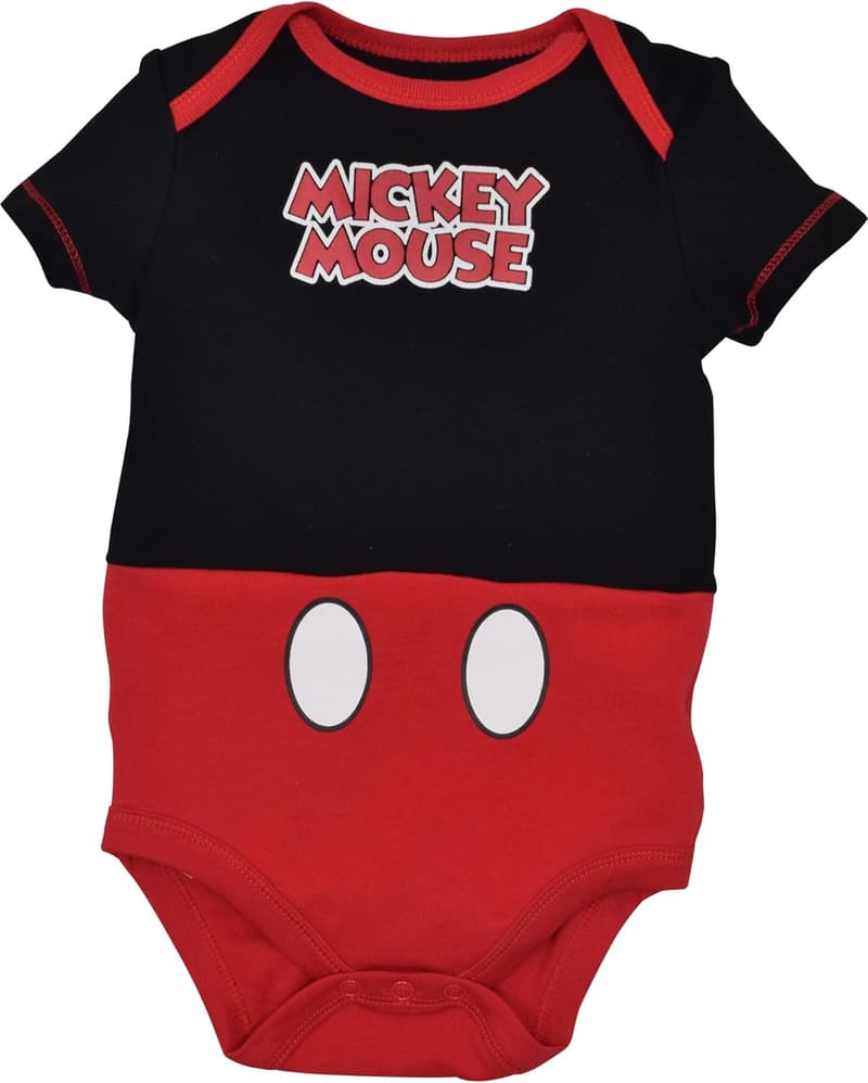 Disney Baby 5-Pack Bodysuits: Mickey, Lion King & Pixar Designs