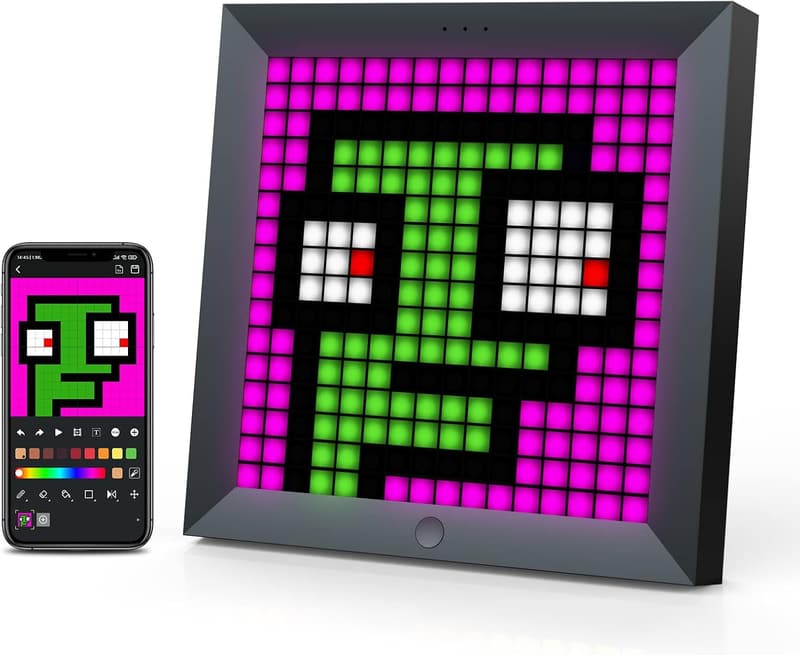 RGB LED Display Panel with Smart App Control for Gaming Setup