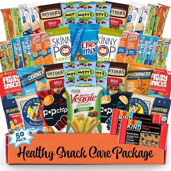 Healthy Snack Variety Pack - Nutritious Treats Gift Box