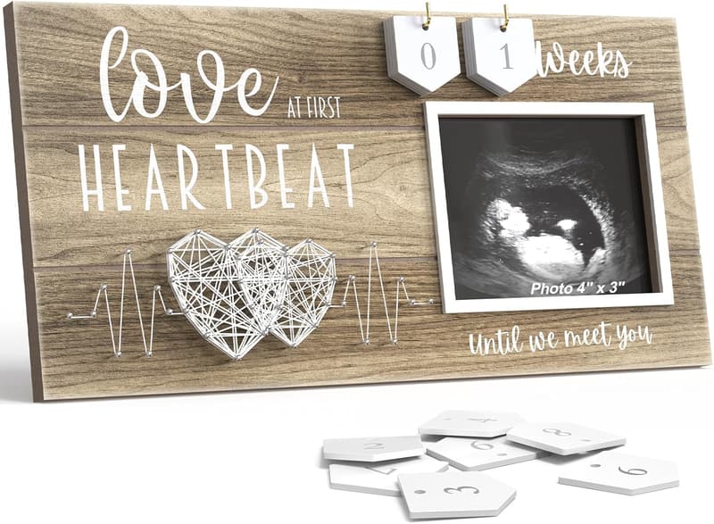 Pregnancy Announcement Sonogram Frame - 4