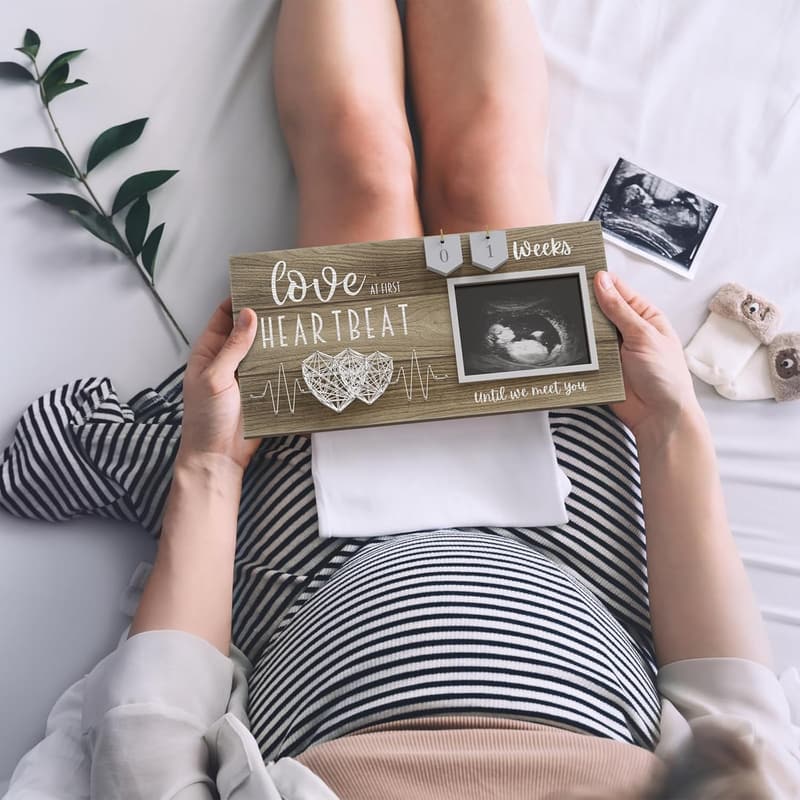 Pregnancy Announcement Sonogram Frame - 4