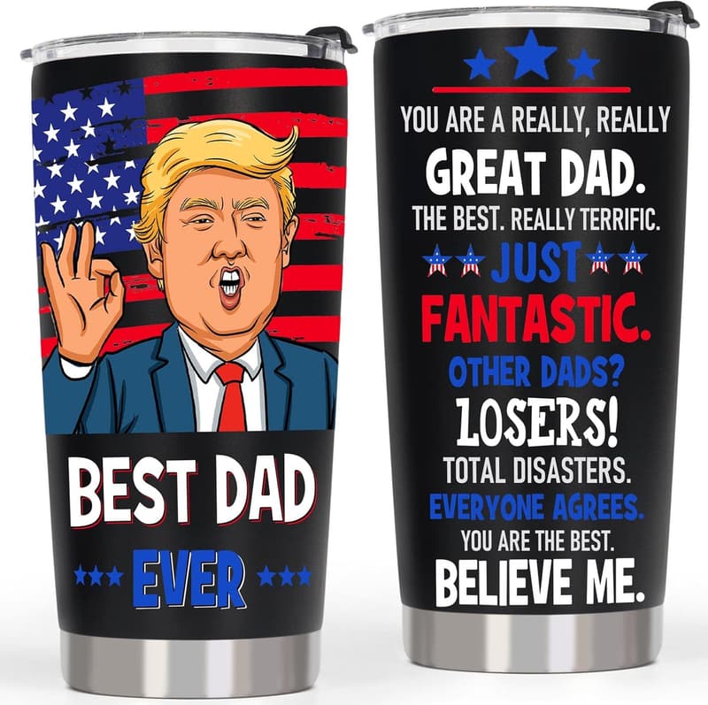 Best Dad Ever 20 oz Coffee Tumbler - Father's Day Gift
