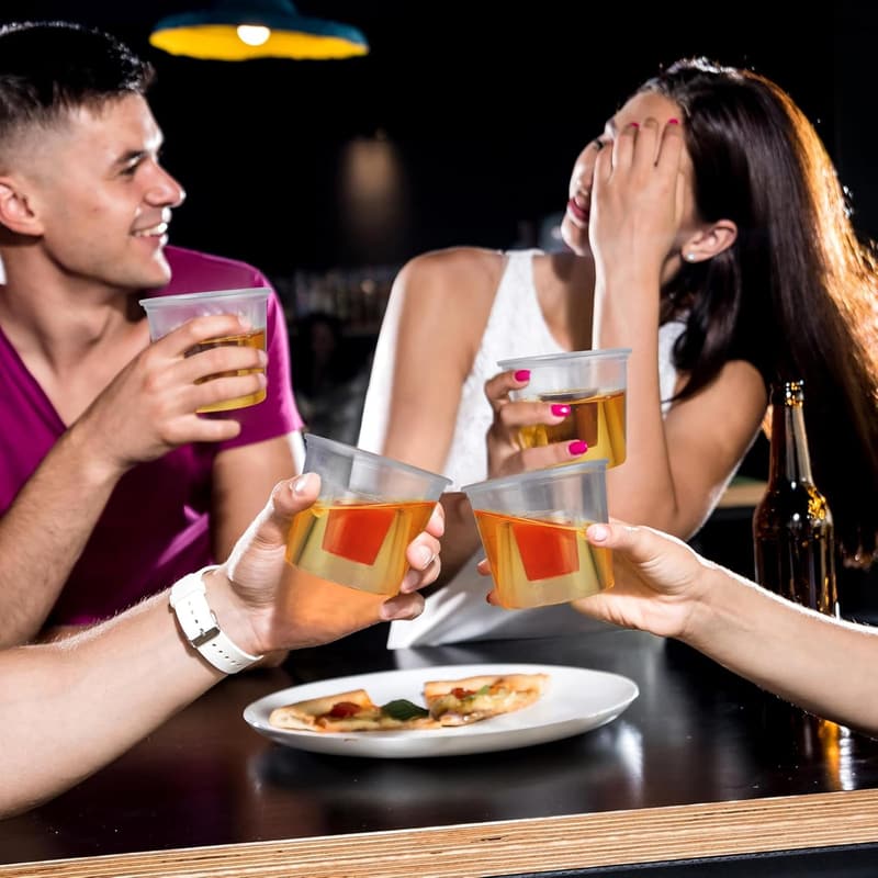 200 Highly Durable Disposable Bomber Shot Cups for Parties