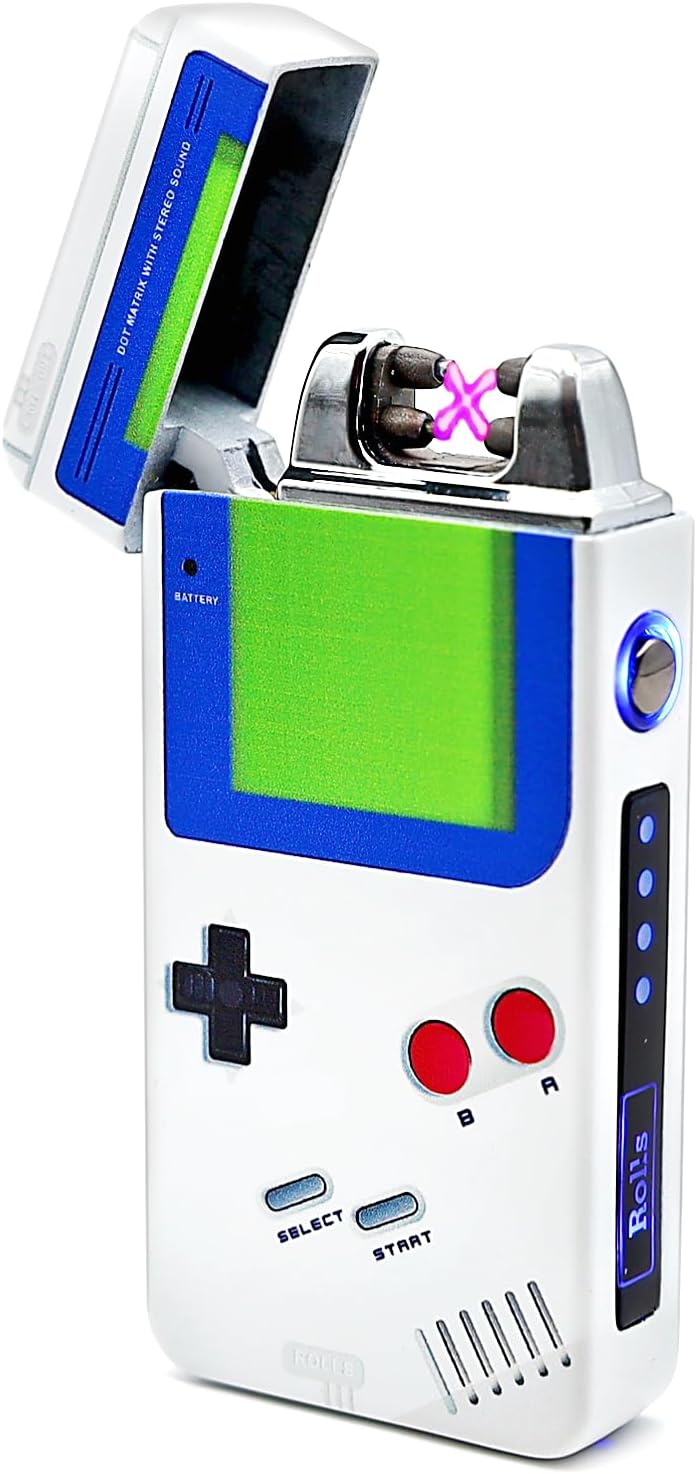 Retro Gamer Electric Lighter - Unique Birthday Gift for Men