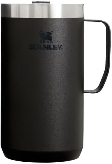 Insulated Stainless Steel Camp Mug with Press Fit Lid