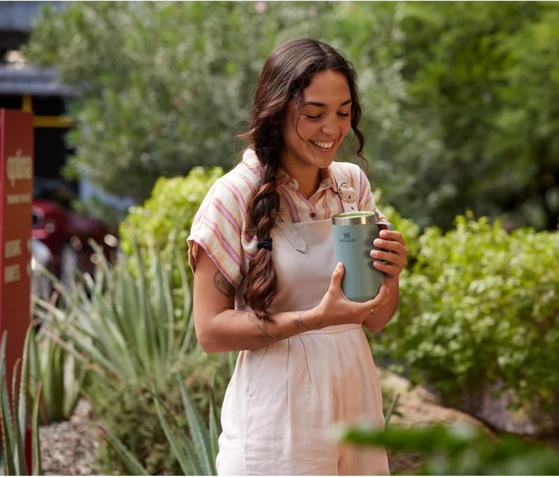 Insulated Stainless Steel Camp Mug with Press Fit Lid