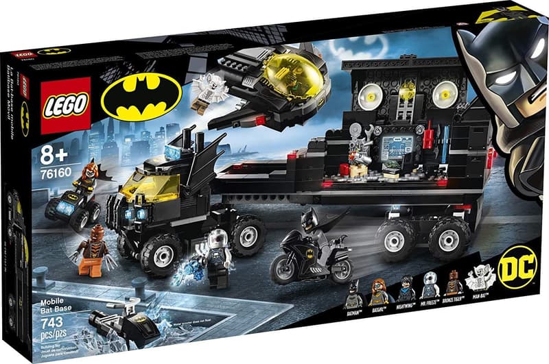 LEGO DC Batman Batcave Playset with Minifigures - Age 6+