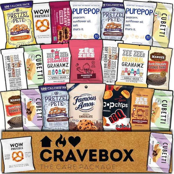 Father's Day Gourmet Snack Box for Men - Organic Treats Variety