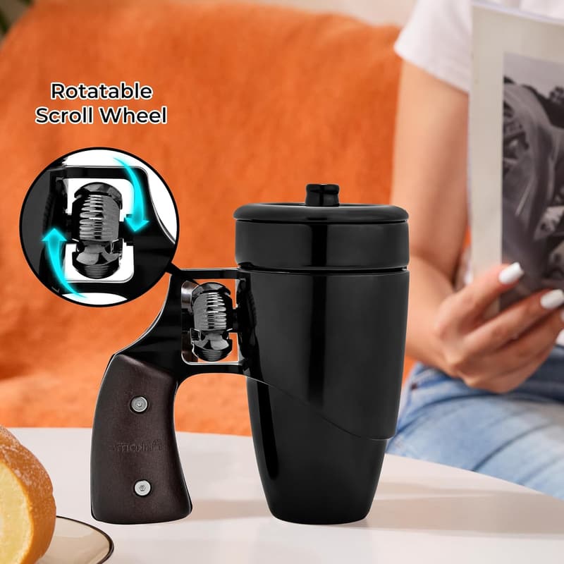 Father's Day Ceramic Revolver Coffee Mug - 16 oz