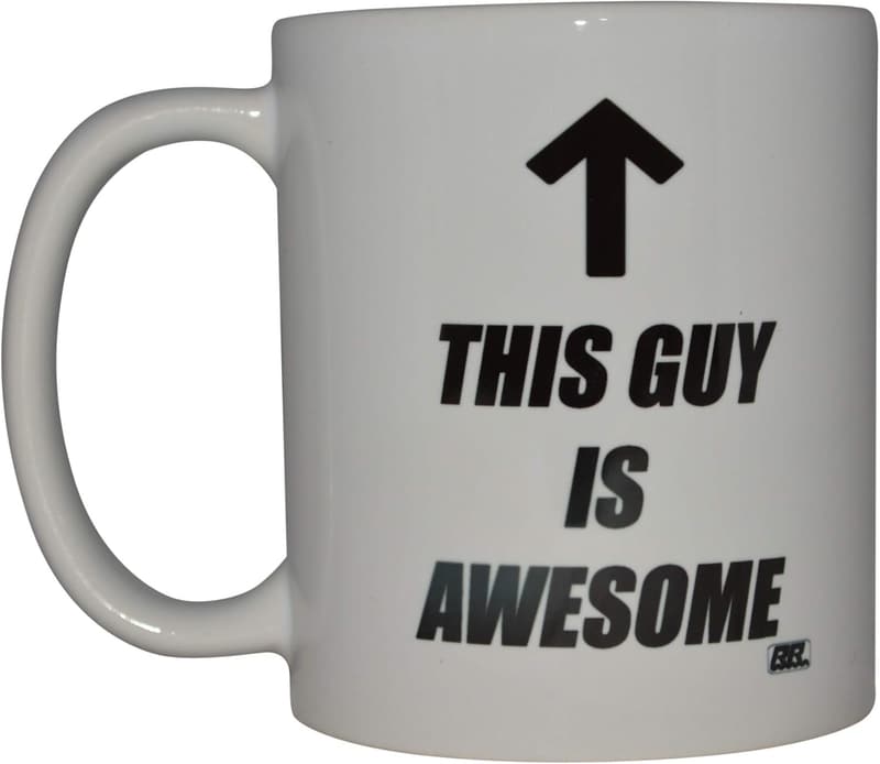 Funny Novelty Coffee Mug for Men - 