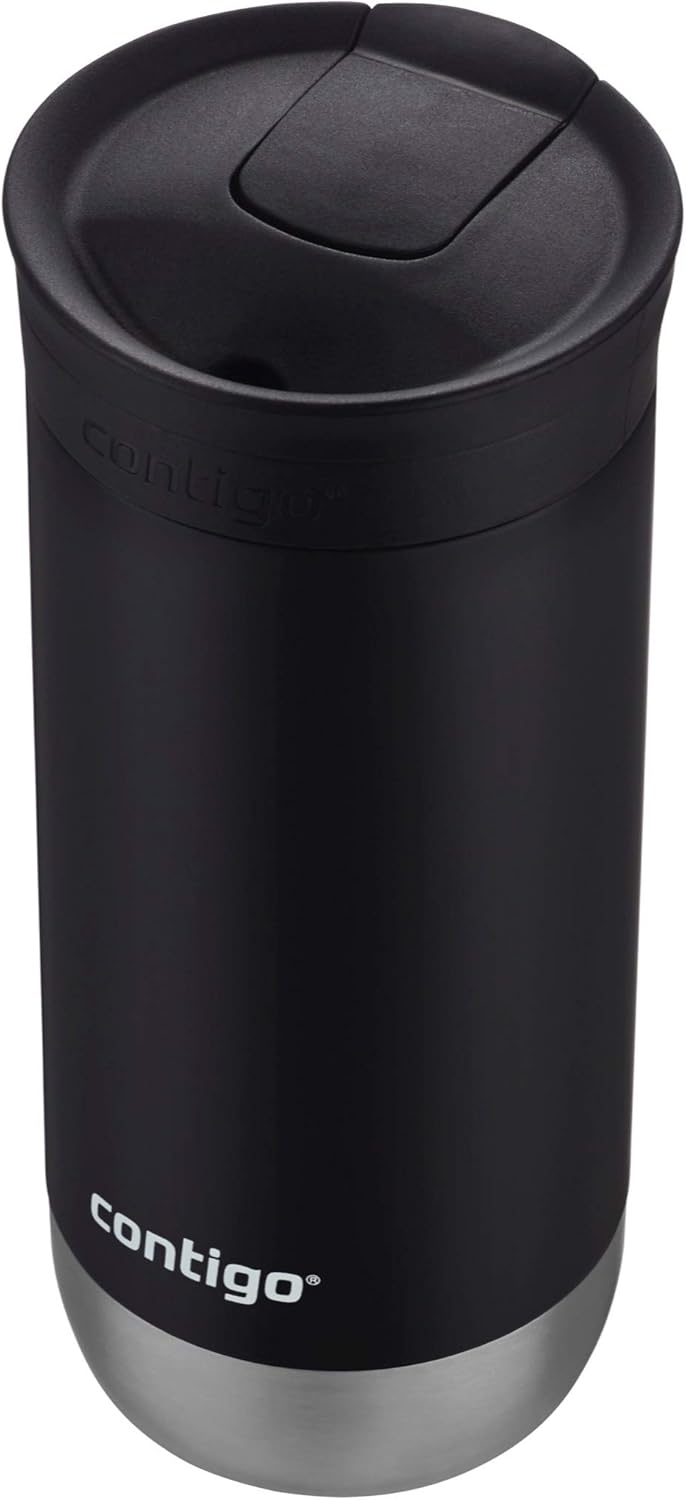 16oz Vacuum-Insulated Stainless Steel Travel Mug - Leak-Proof