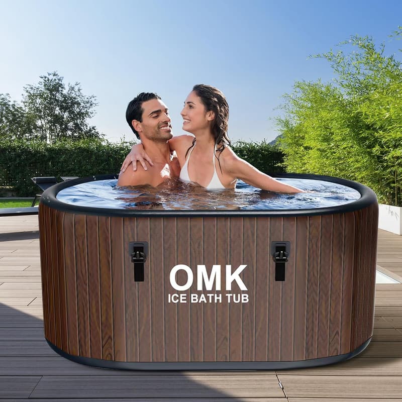 Inflatable Cold Plunge Tub for Athletes - 212 Gallon Recovery Bath