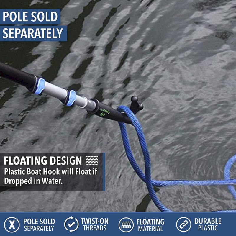 Telescoping Boat Hook - Durable, Lightweight, Scratch-Resistant