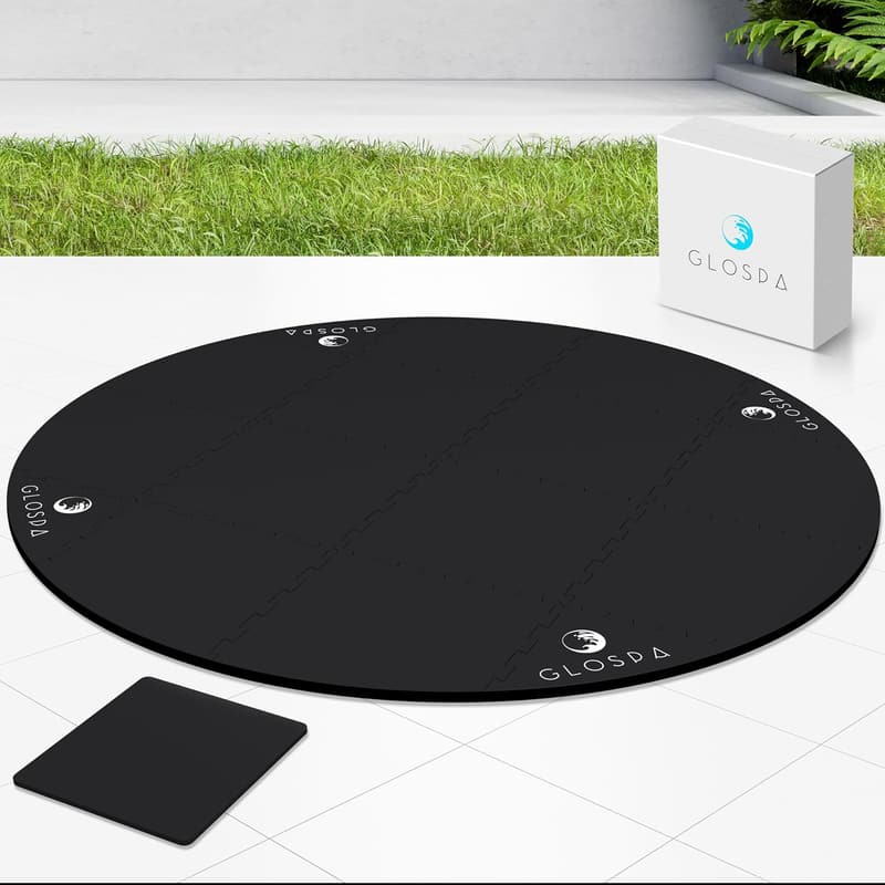 Inflatable Hot Tub Mat - 77'' EVA Foam Base Pad