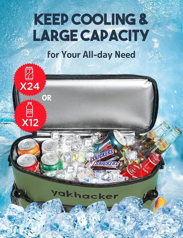Waterproof Kayak Cooler Bag for Travel & Beaches