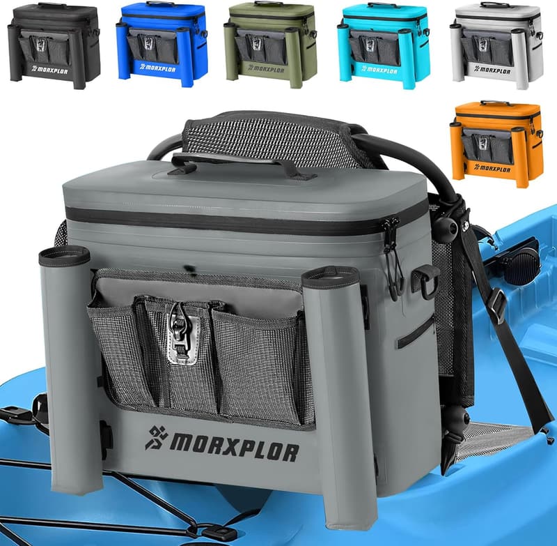 Waterproof Kayak Seat Back Cooler Bag for Camping and Picnics