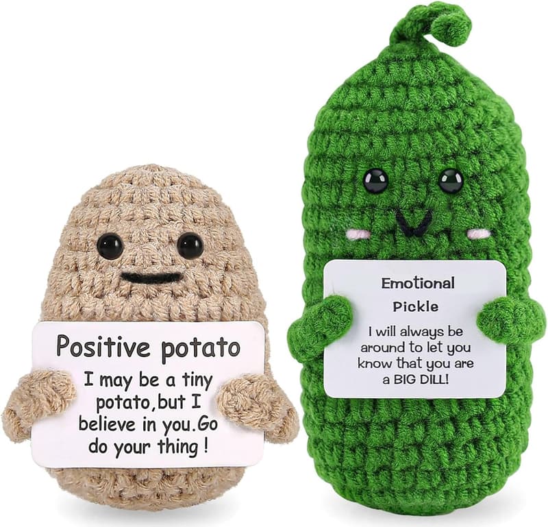 Birthday Potato Dolls - Funny Crochet Gifts for Mom