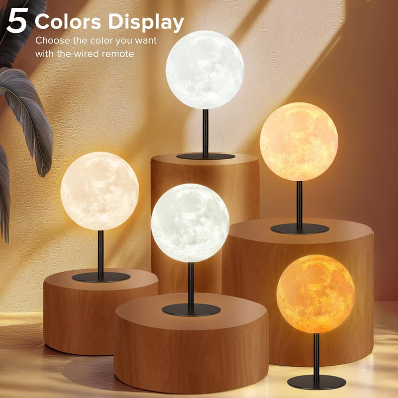 Dimmable Moon Lamp with 30 Modes - Nightstand Gift for Teens