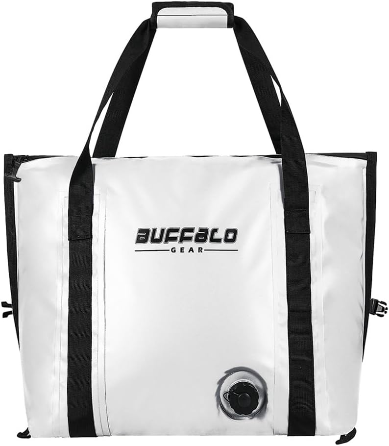 Insulated Fish Cooler Bag - 27.5QT & 58QT, Waterproof & Leakproof