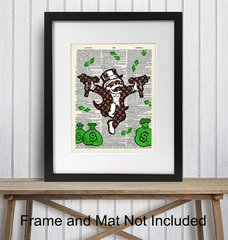 Urban Street Art Graffiti Print - 8x10 Wall Decor Gift