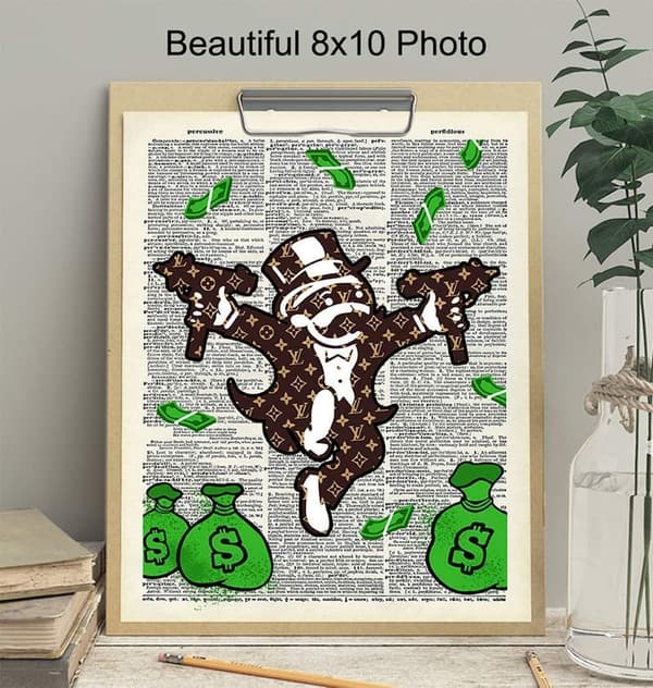 Urban Street Art Graffiti Print - 8x10 Wall Decor Gift
