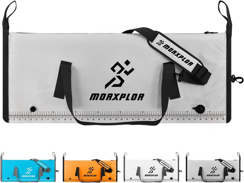 Large Insulated Fishing Cooler Bag with Water-Resistant Zipper