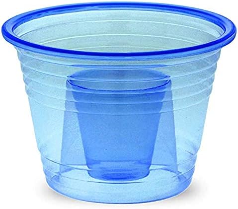 Assorted Neon Party Bomber Cups - 100 pcs, 1 oz Inner, Stackable