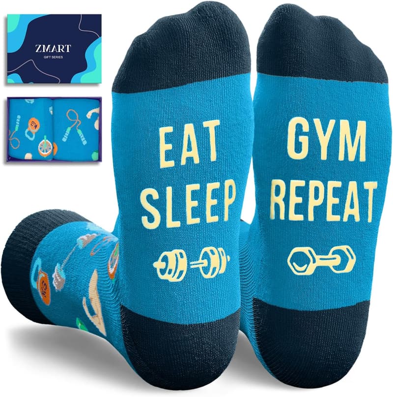 Sports Gift Socks for Men & Women - Perfect for Gym, Yoga, & Running