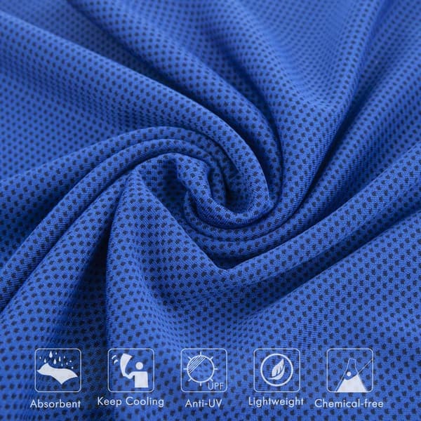 Cooling Towels - 4 Pack Chilly Microfiber for Sports & Fitness