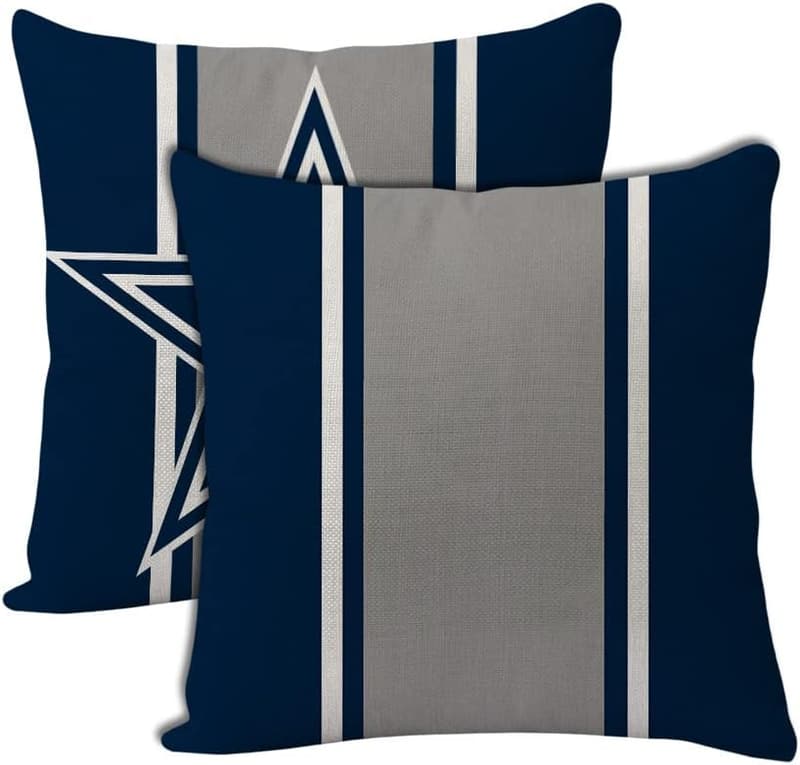 Football Style Throw Pillow Covers, 18