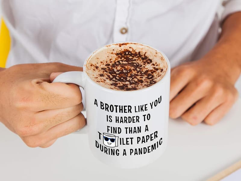 Funny Coffee Mug for Brother - Graduation Gift from Sister