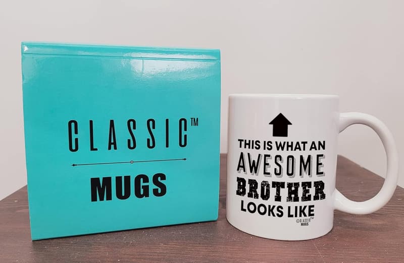 World's Best Brother Coffee Mug - Fun Gift for Siblings