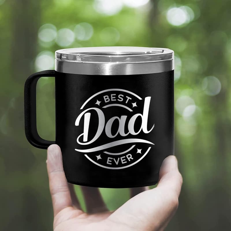 Father's Day Stainless Steel Tumbler Gift from Daughter