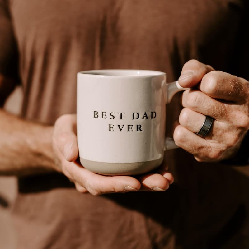 Father's Day Gift Mug | Stoneware | 14oz | Microwave & Dishwasher Safe