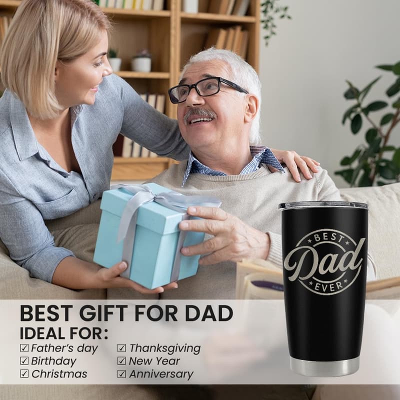 Father’s Day Insulated Stainless Steel Tumbler - 20oz