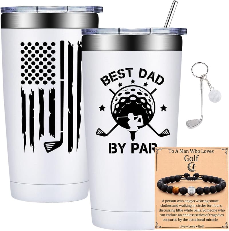 Father's Day 20oz Tumbler - Best Dad by Par Gift