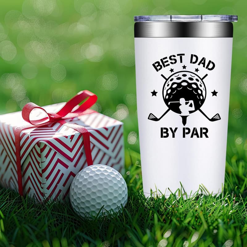 Father's Day 20oz Tumbler - Best Dad by Par Gift