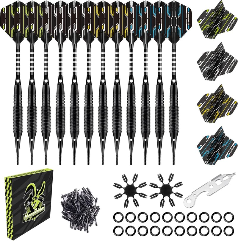 Professional 18g Plastic Darts Set for Electronic Dartboard