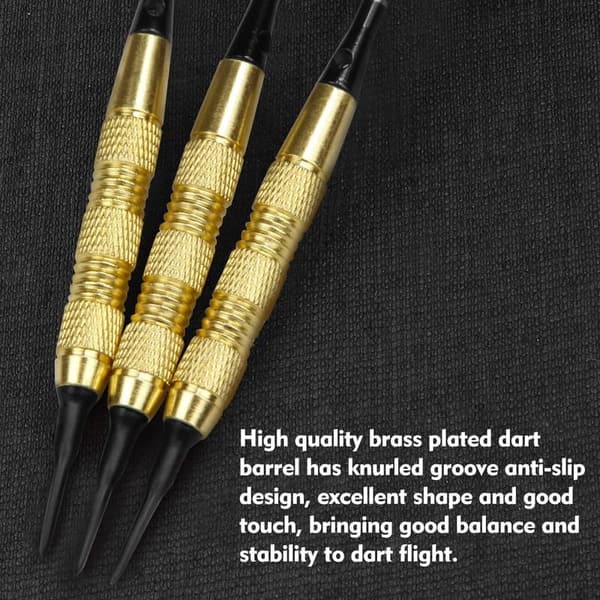 12-Piece Soft Tip Dart Set with 200 Extra Tips & Bag