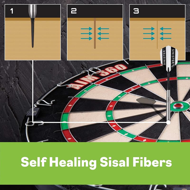 Viper AIM 360 Bristle Dartboard Set for Precision Training