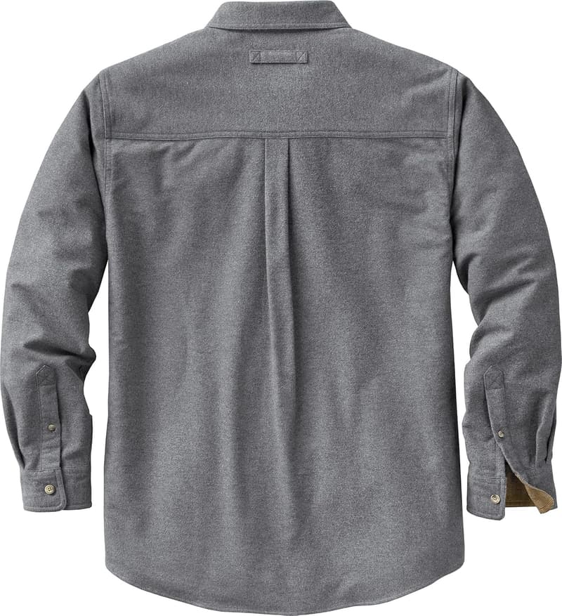 Men's Buck Camp Flannel Shirt with Corduroy Cuffs