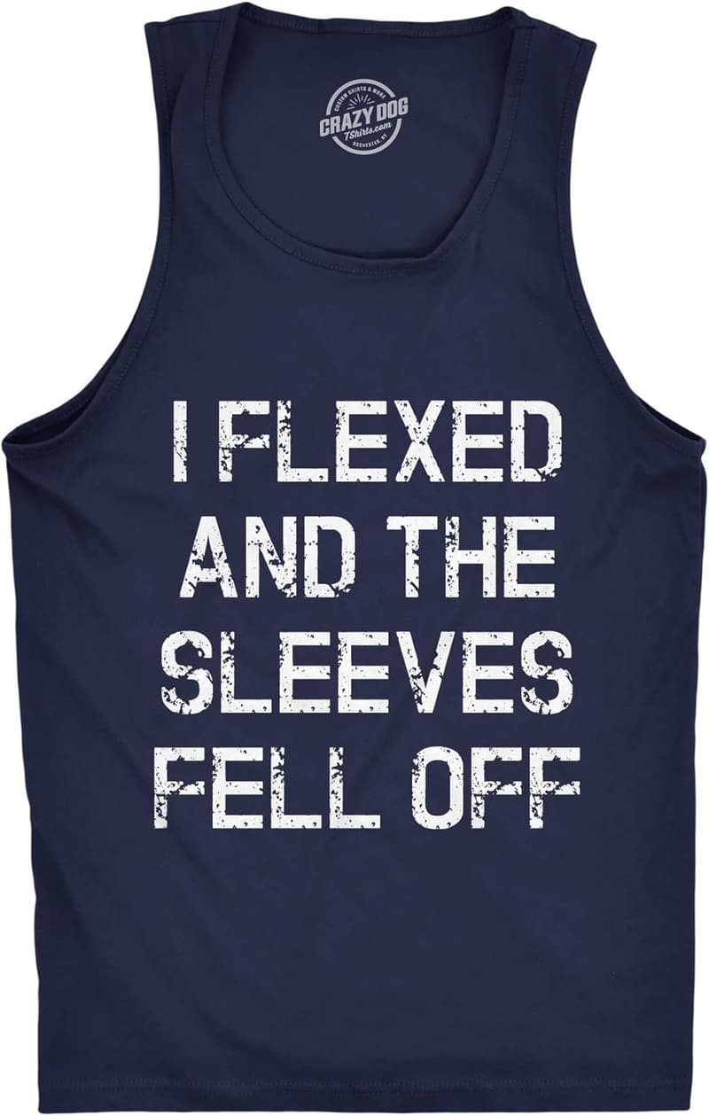 Funny Gym Workout Tank Top - 